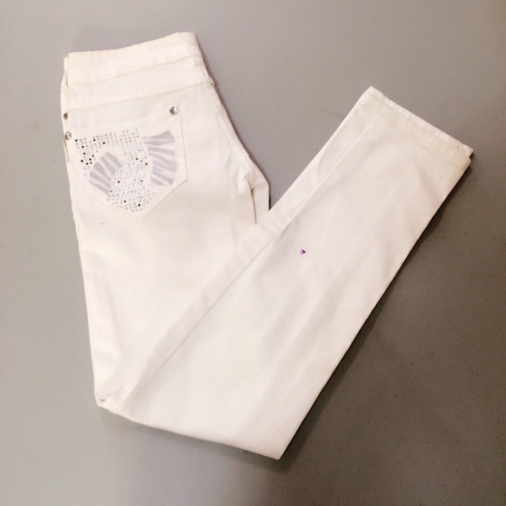 Just Cavalli White Jeans